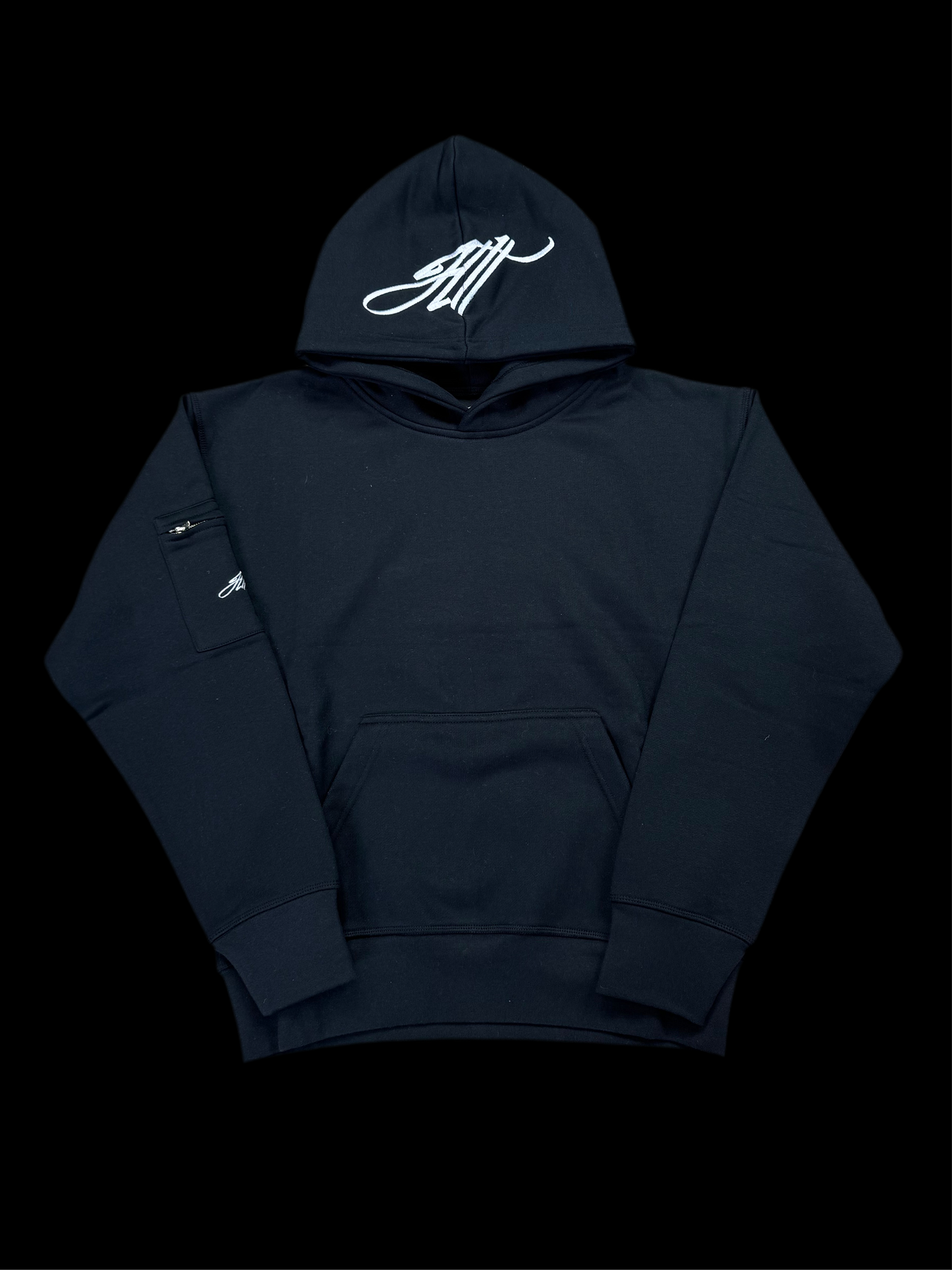 HOODIE "HLT" BLACK